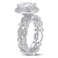 Gemstone Classics™ 10kt. White Gold 2 3/5ctw. Moissanite Set - image 3