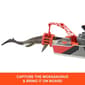 Matchbox Jurassic World Mosasaurus Rescue Action Boat Playset - image 3