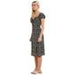 Juniors Madden Girl Challis Puff Sleeve Midi Dress - image 5