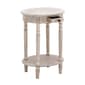 9th & Pike® Light Brown Wood Farmhouse Accent Table - image 2