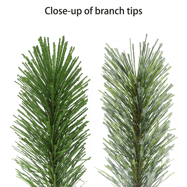 Puleo International 4.5ft. Pre-Lit Oklahoma Pine Christmas Tree