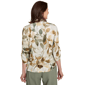 Womens Alfred Dunner Copper Canyon Roll Tab Leaf Button Down - image 2