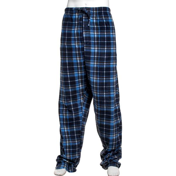 Mens Big & Tall Architect(R) Rolled Pajama Pants - Light Blue/Navy - image 