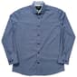 Mens Tom Baine Slim Fit Geometric Dress Shirt - Medium Blue - image 1