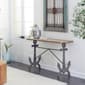 9th & Pike® Brown Coastal Metal Console Table - image 7