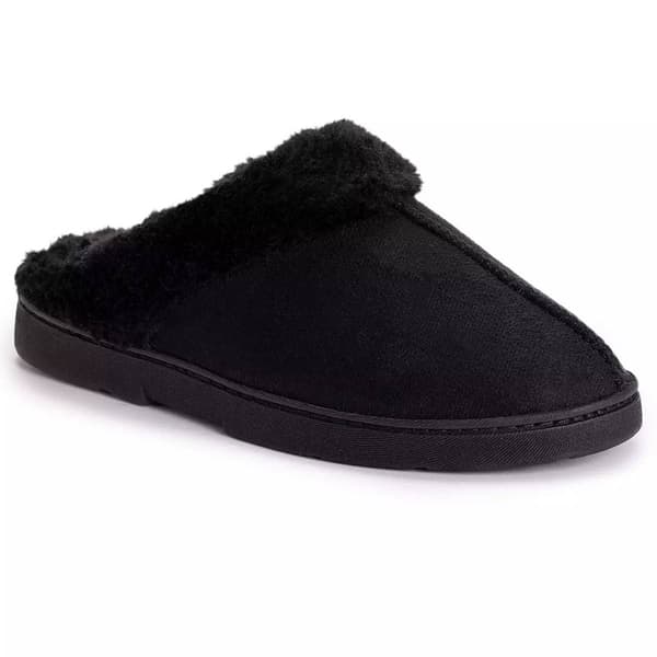 Womens MUK LUKS&#174; Poly Suede Clog Slippers