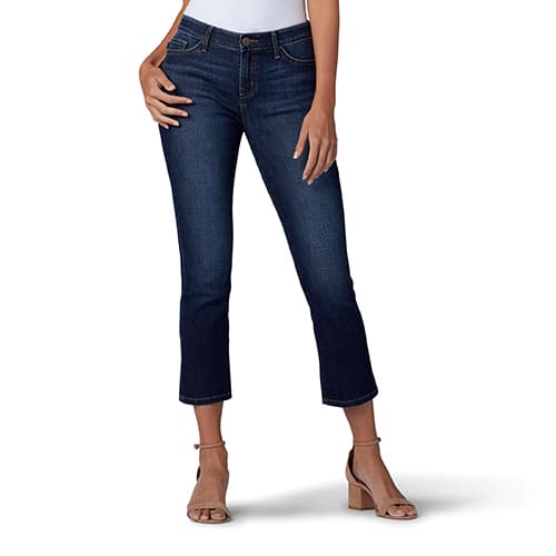 Womens Lee&#40;R&#41;  Ultra Lux Comfort with Flex Motion Capri