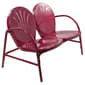 Northlight Seasonal 42in. Outdoor Retro Tulip Loveseat - image 4