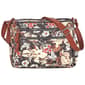 Bueno Multi-Zip Floral Camera Washed Hobo - image 1