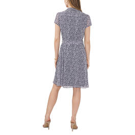 Womens MSK Short Sleeve Pintuck Sheath Dress