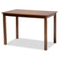 Baxton Studio Luisa Walnut Brown Finished Wood 5pc. Dining Set - image 3