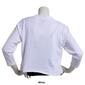 Womens Nina Leonard 3/4 Sleeve Double Scallop Edge Shrug - image 2
