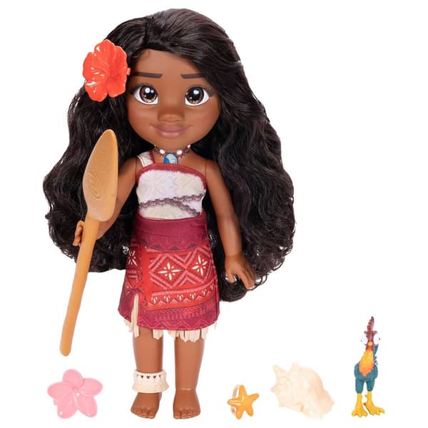 Disney Moana 2 My Singing Friend Moana Doll & Heihei Playset