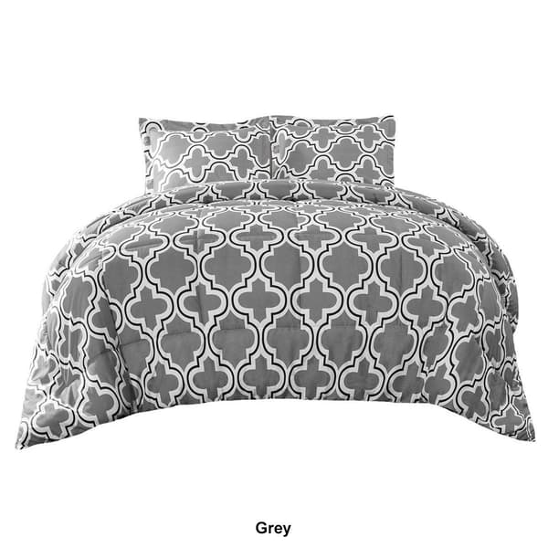Superior 3pc. Down Alternative Trellis Comforter Set Boscov's