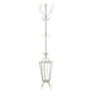 9th & Pike(R) Farmhouse White Metal Coat Rack - image 1
