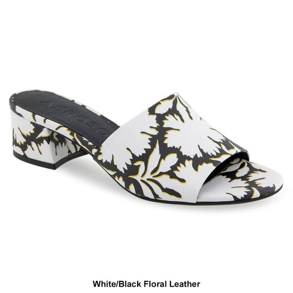 Womens Aerosoles Como Heeled Slide Sandals