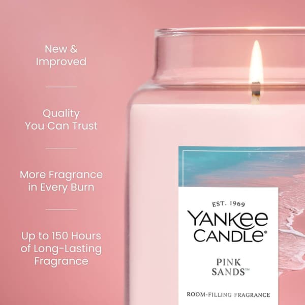Yankee Candle® 22oz. Pink Sands Jar Candle