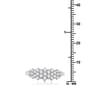 Nova Star® Sterling Silver Lab Grown Diamond Cluster Ring - image 5