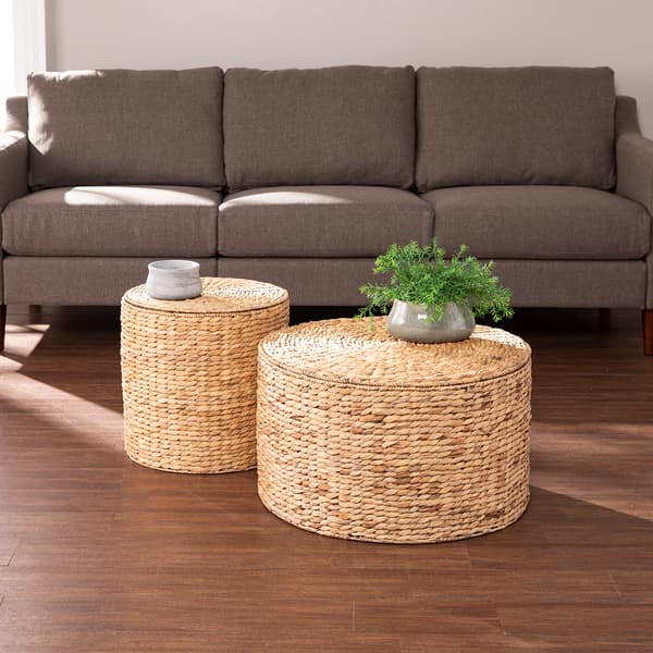 Southern Enterprises Satalia 2pc. Storable Tables Set - image 