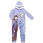Girls Disney Frozen&#40;c&#41; Sisters Always Hooded Union Suit - image 1