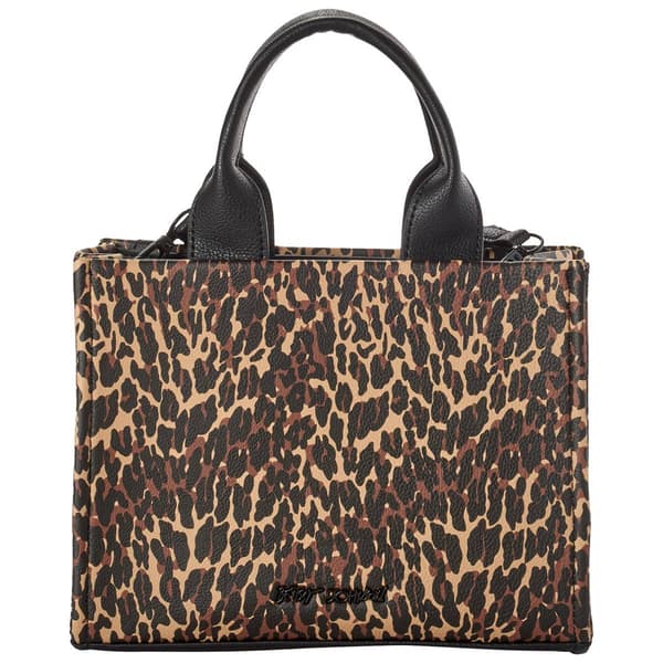 Betsey Johnson Metallic Top Handle Satchel