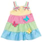 Toddler Girl Rare Editions Butterfly Multi Seersucker Dress - image 1