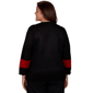 Plus Size Alfred Dunner Dinner Theater Color Block Sweater - image 2