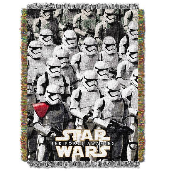Northwest Star Wars&#40;R&#41; Imperial Troopers Woven Tapestry Throw - image 