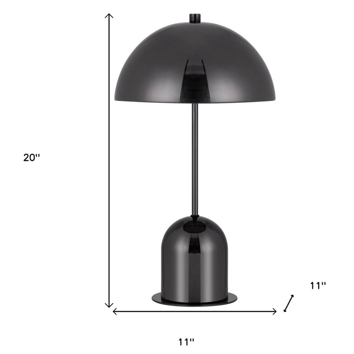 HomeRoots Half Dome Table Lamp - Thumbnail 4