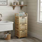 eccostyle™ Solid Bamboo 3 Drawer Pantry Tower - image 2
