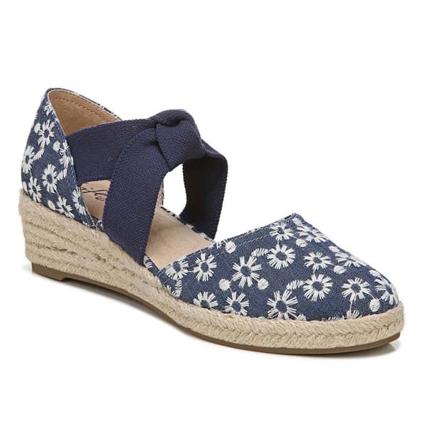 Womens LifeStride Kascade Floral Espadrille Wedges - image 