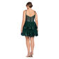 Juniors Plus Blondie Nites Short Lace Illusion Party Dress - image 3