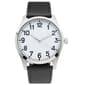 Mens Silver-Tone Dial Analog-Quartz Watch - 50519S-07-B02 - image 1