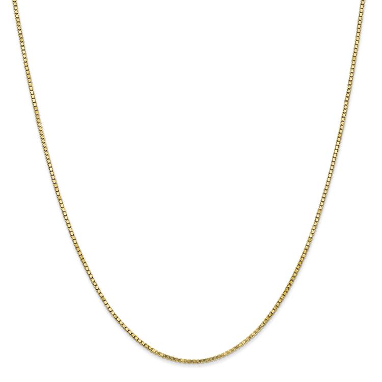Gold Classics(tm) 10kt. Gold 1.3mm 24in. Box Chain Necklace