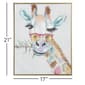 9th & Pike&#174; Multi-Colored Eclectic Giraffe Canvas Wall Art - image 6