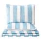 FreshFolds 3pc. Striped Anchor Coastal Bedspread Quilt Set - image 2