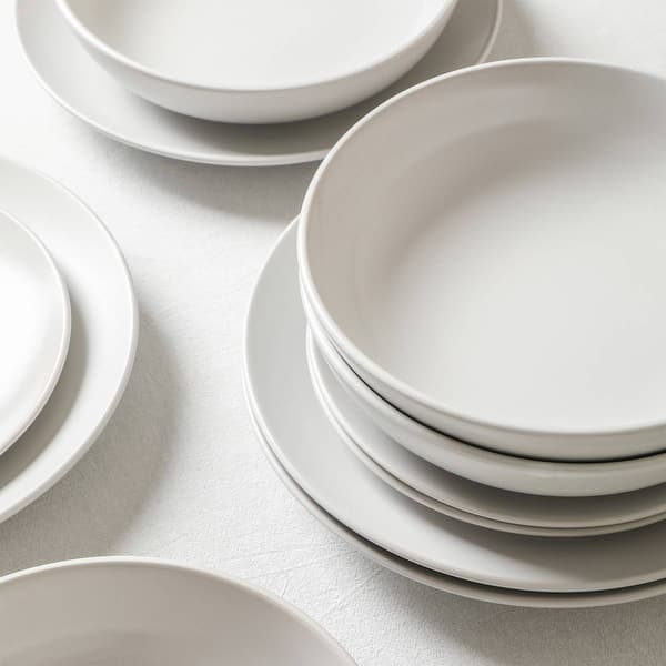 Earth & Clay Mia 12-Piece Stoneware Dinnerware Set