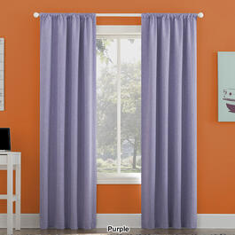 Jules 100% Blackout Fleece Lined Solid Panel Curtain