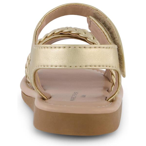 Little Girls Marc Fisher Apple Braid Strap Slingback Sandals