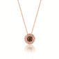 Le Vian(R) Rose Gold White & Chocolate Diamond Halo Pendant - image 1