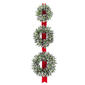 National Tree 77in.Triple Bristle LED Wreath - image 1