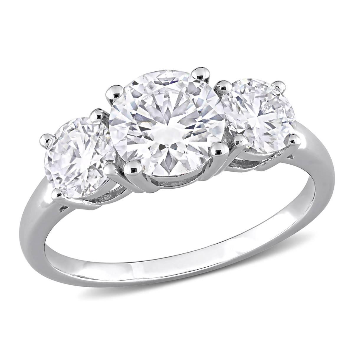 Gemstone Classics™ 2 1/4kt. Dew Moissanite Engagement Ring