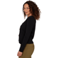 Petite Emaline La Vita Costiera Long Sleeve Solid Cardigan - image 4