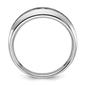 Mens Gentlemen’s Classics™ 14kt. White Gold Square Diamond Ring - image 2