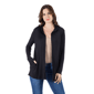 Womens 24/7 Comfort Apparel Lightweight Hooded Cardigan - image 1