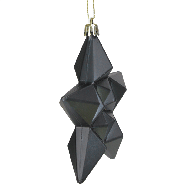 DAK 12ct. Matte Glittered Star Shatterproof Ornaments