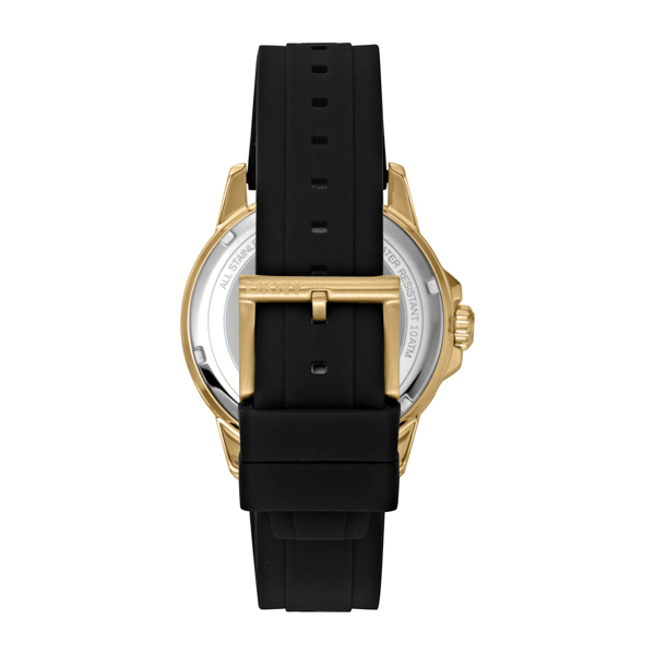 Mens DKNY Sport Watch Black Silicone Strap - DK1G130P0035