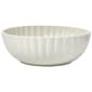 Home Essentials 11in White Scallop Serving Bowl - image 1