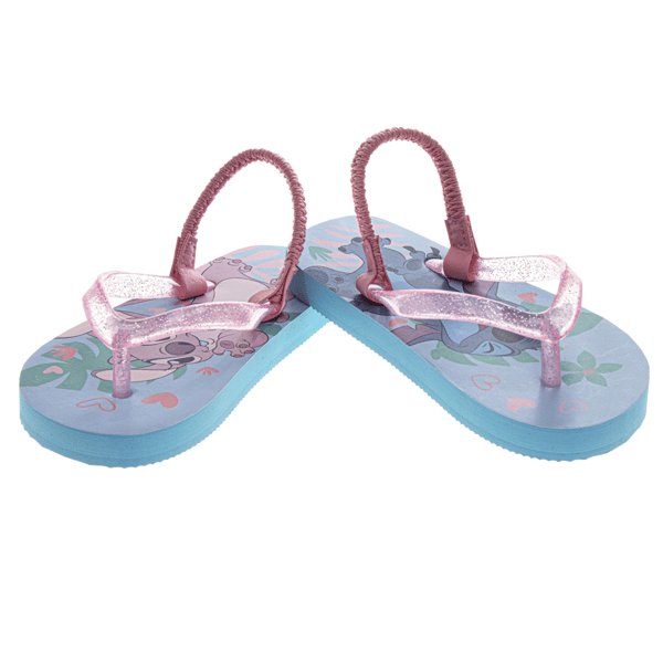 Toddler Girls Disney™ Stitch & Angel Dual Sizes Flip Flops