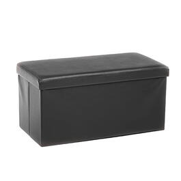 FHE Faux Leather Storage Bench